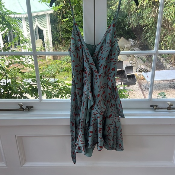 Here Comes The Sun dress in teal - Picture 3 of 6